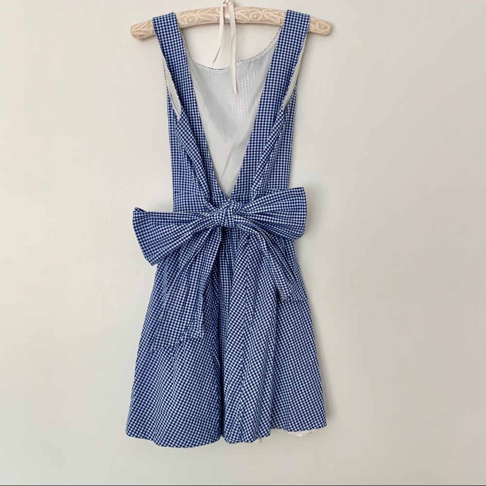 Lauren James, The Emerson Dress in Navy Gingham